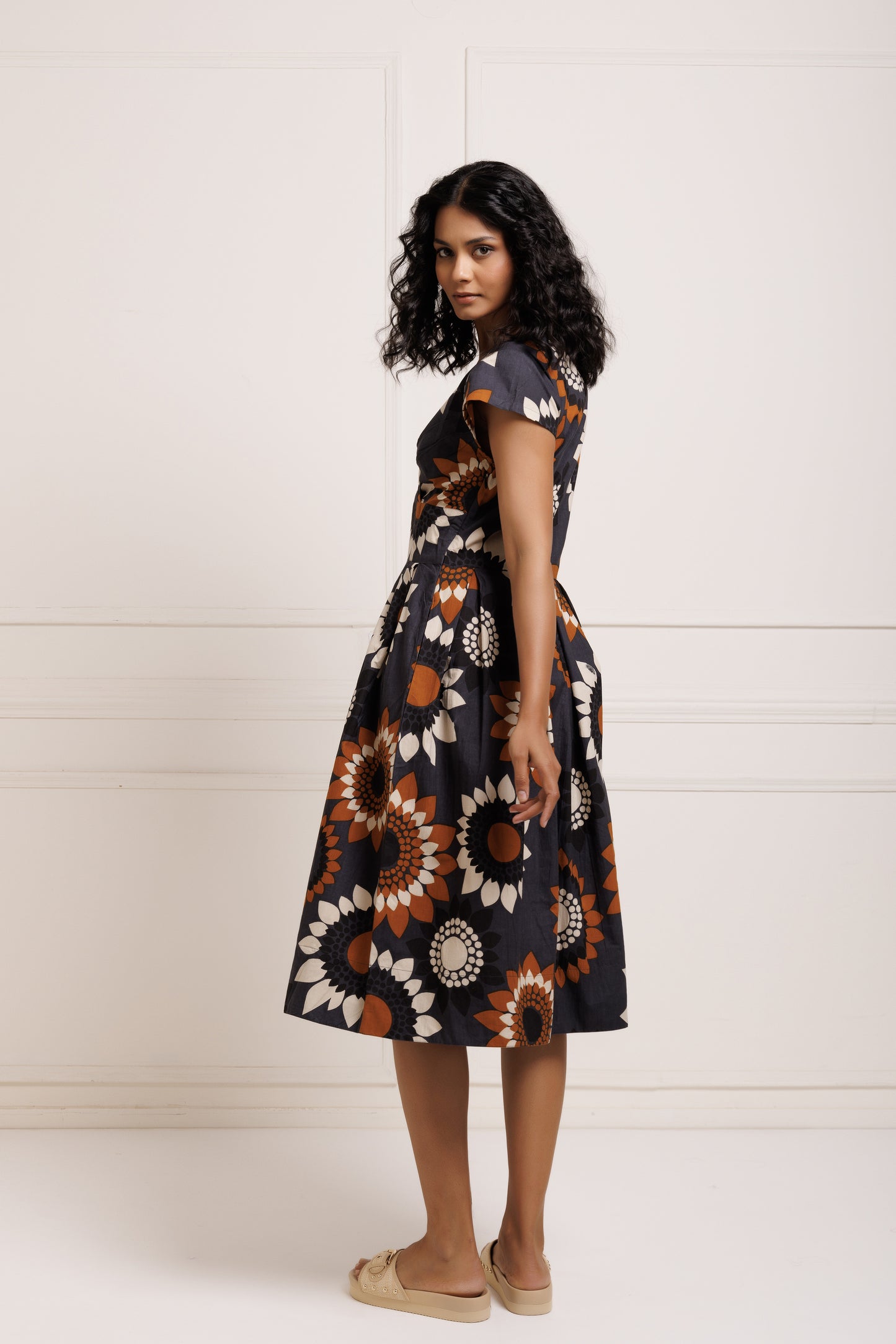 50s dress - Sunflower