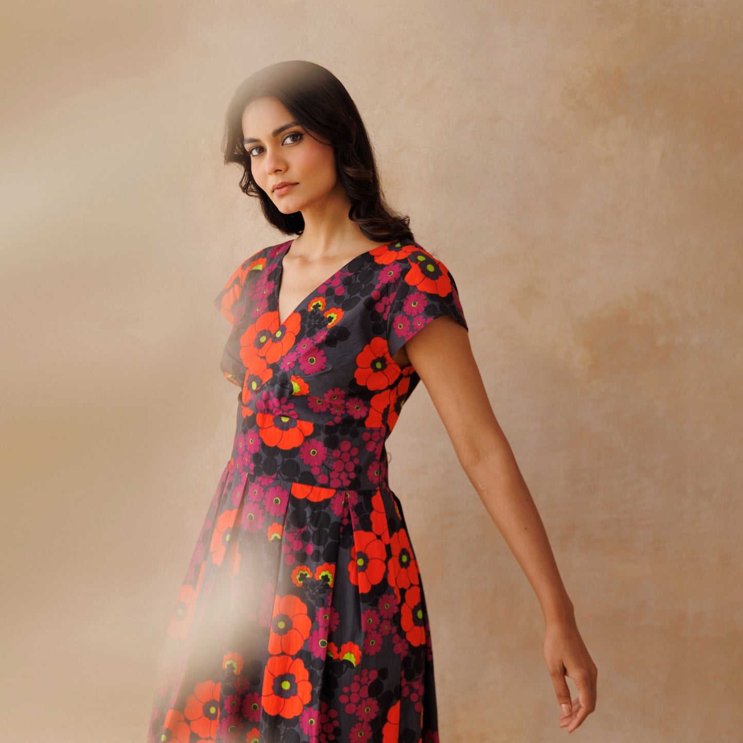 50s dress - Elsie print