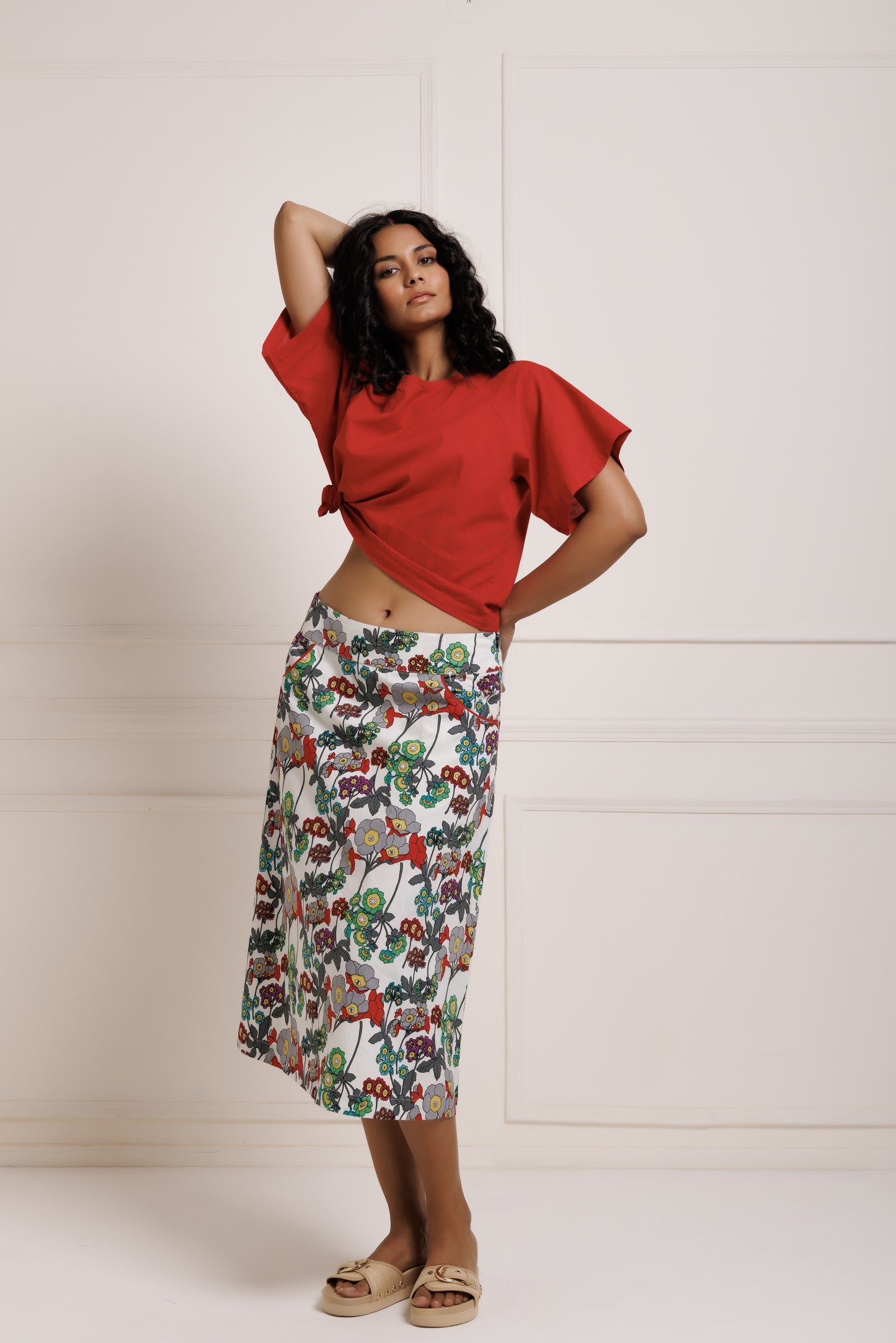 Jesse skirt in lolita print