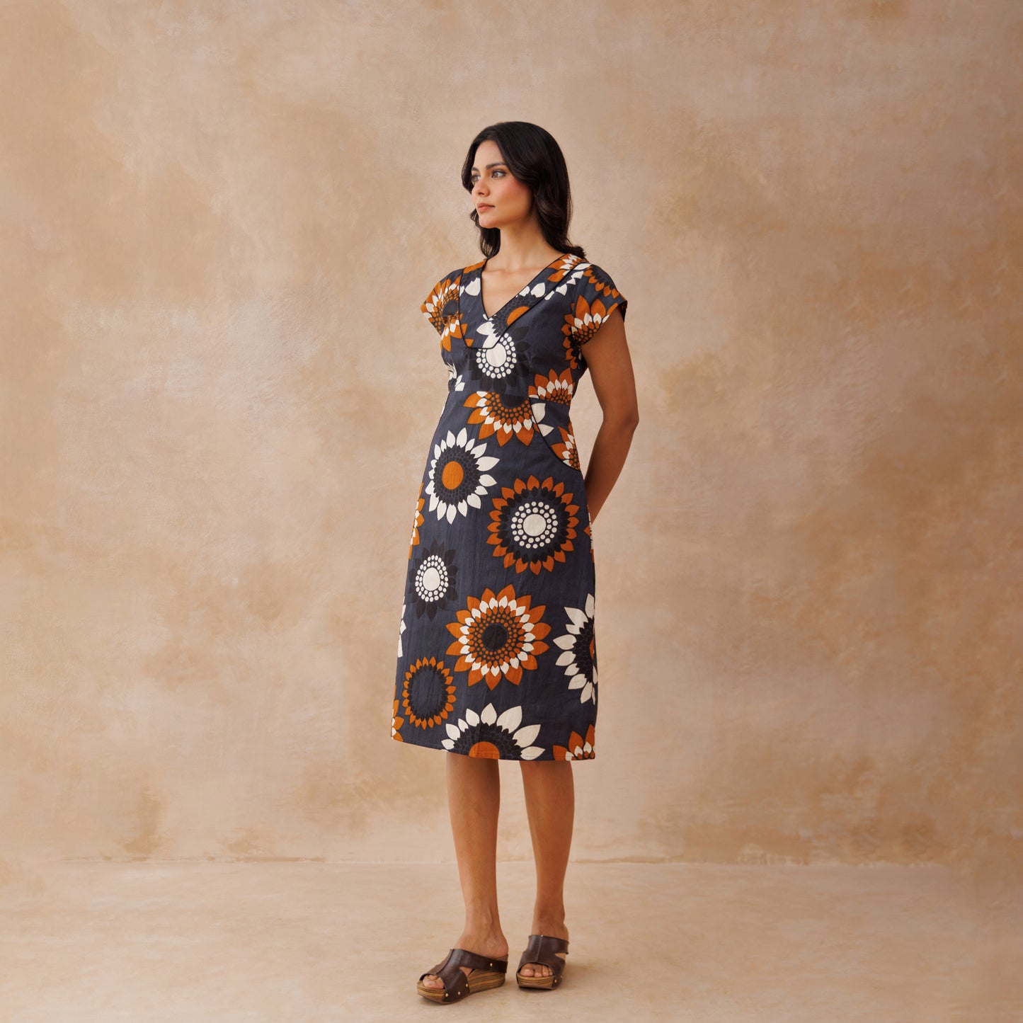 Ada dress - Sunflowers