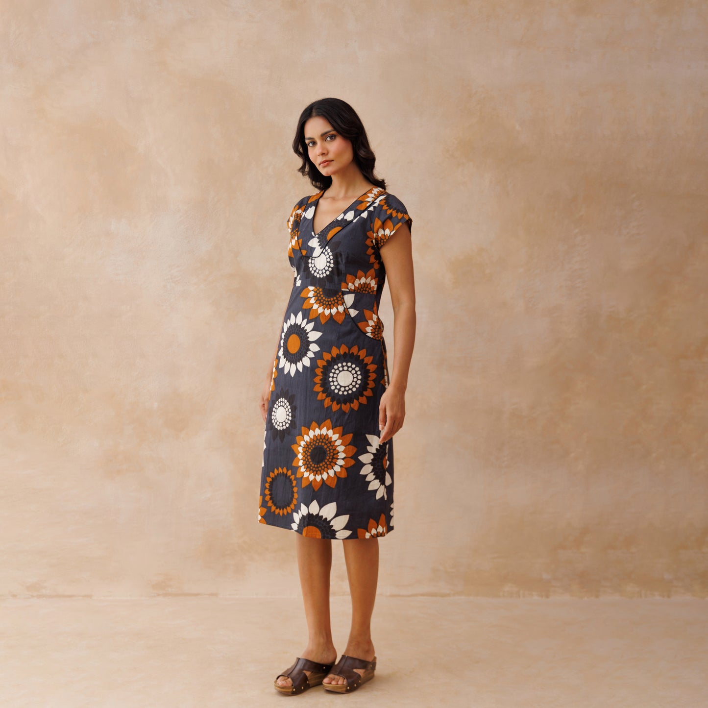 Ada dress - Sunflowers