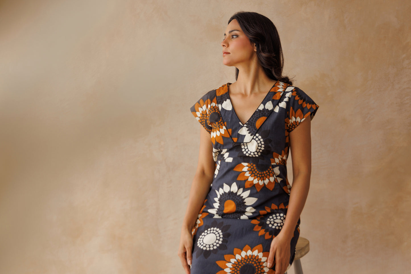 Ada dress - Sunflowers