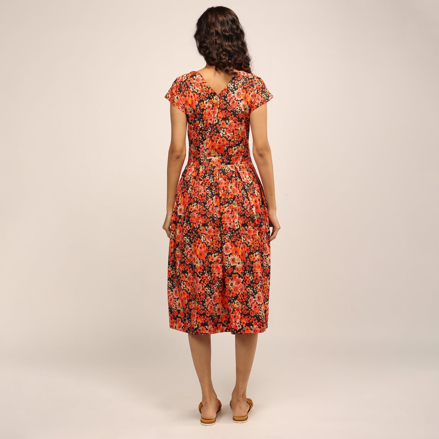 50's Dress - Red - Vanilla