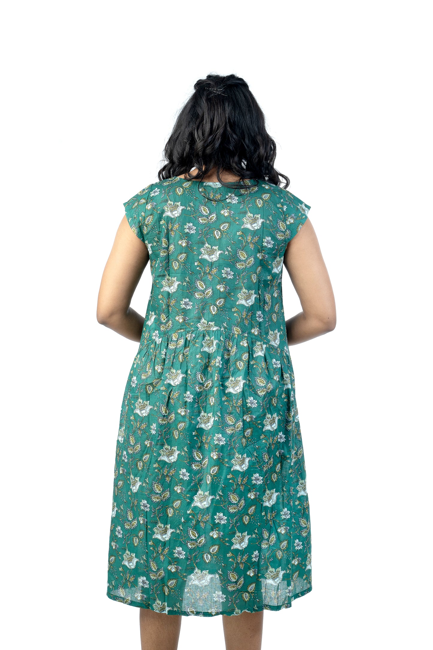 Alison dress - emerald
