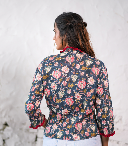 Cardi Kimono - Ebony