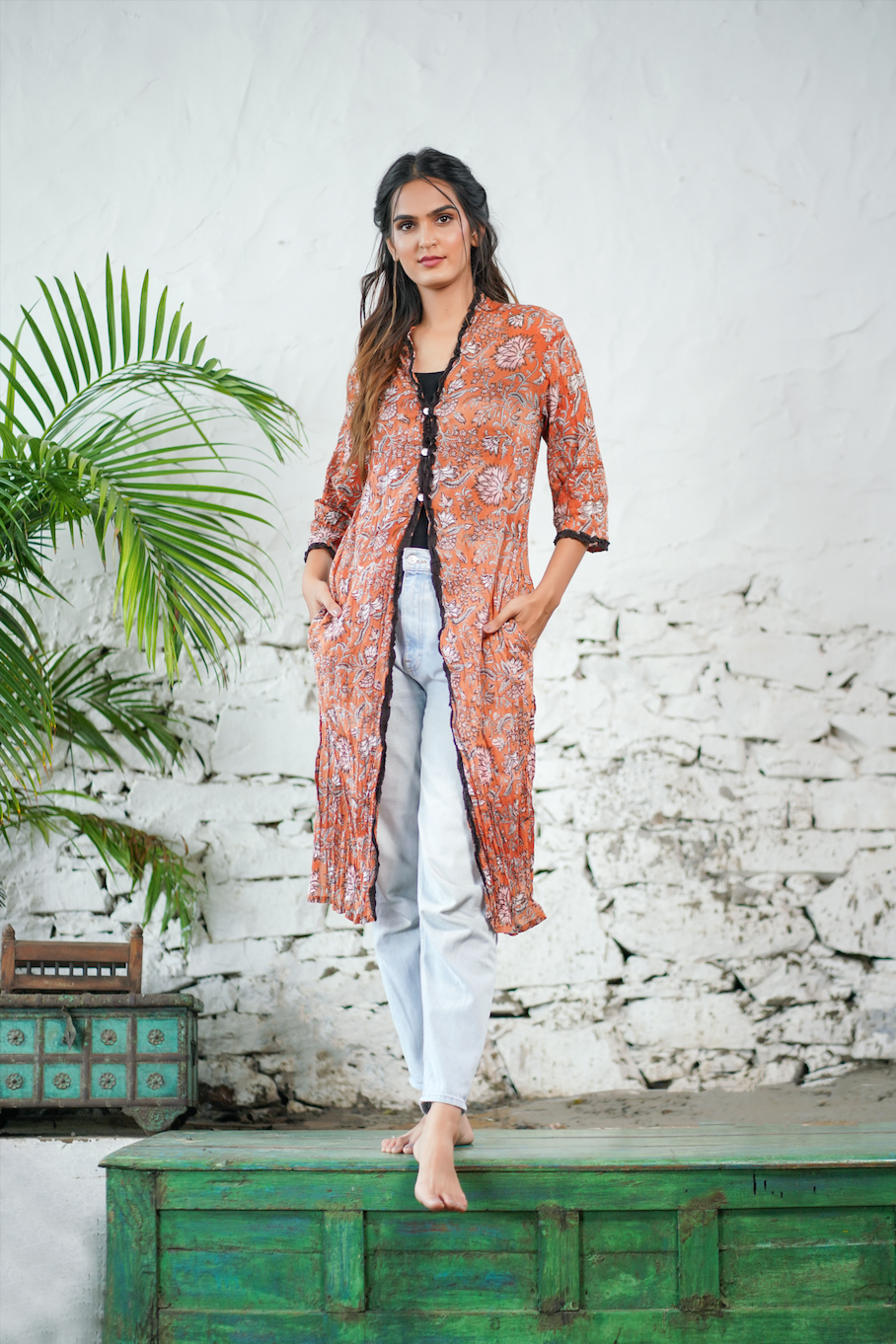 Duster Kimono - Amber