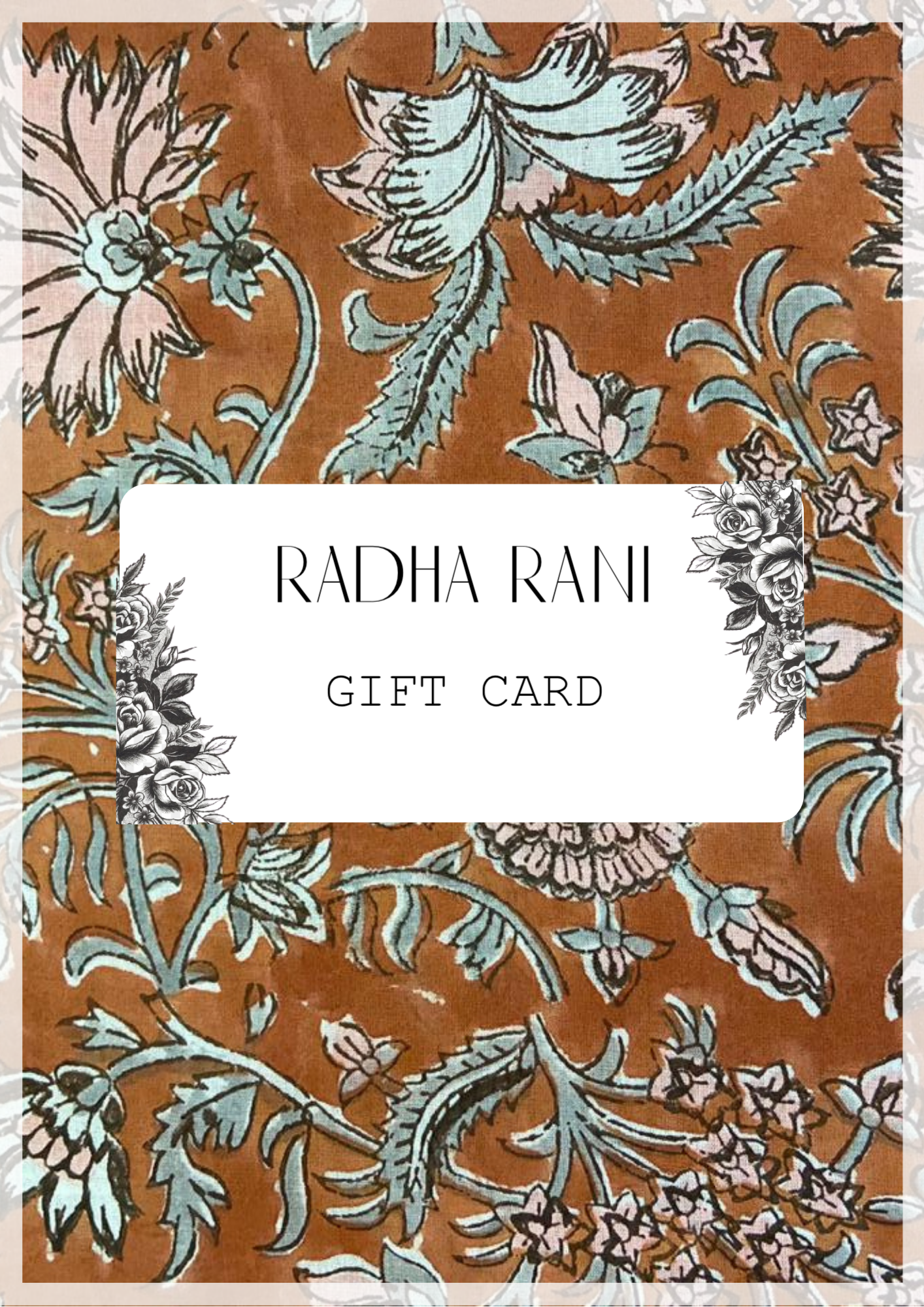 Gift Voucher - RADHARANI