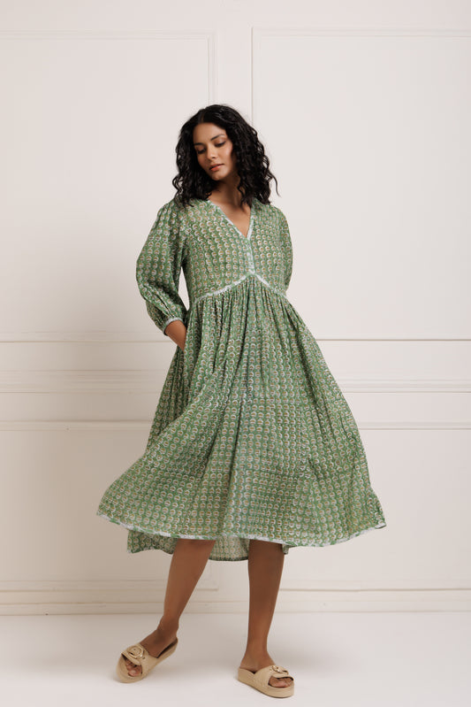 India dress - Mimi print