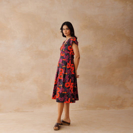 50s dress - Elsie print