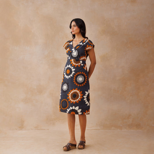 Ada dress - Sunflowers