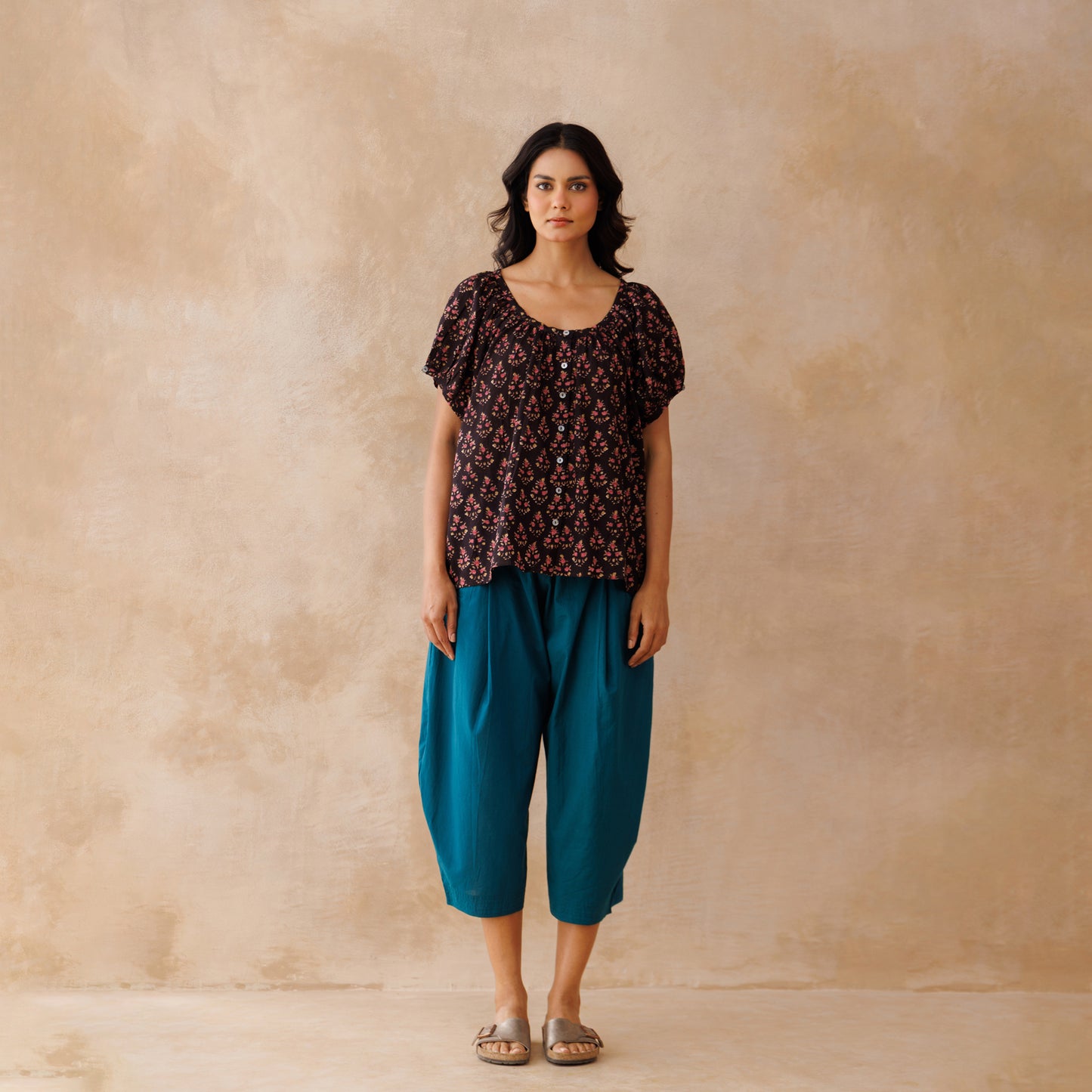 Bella top - Musk rose