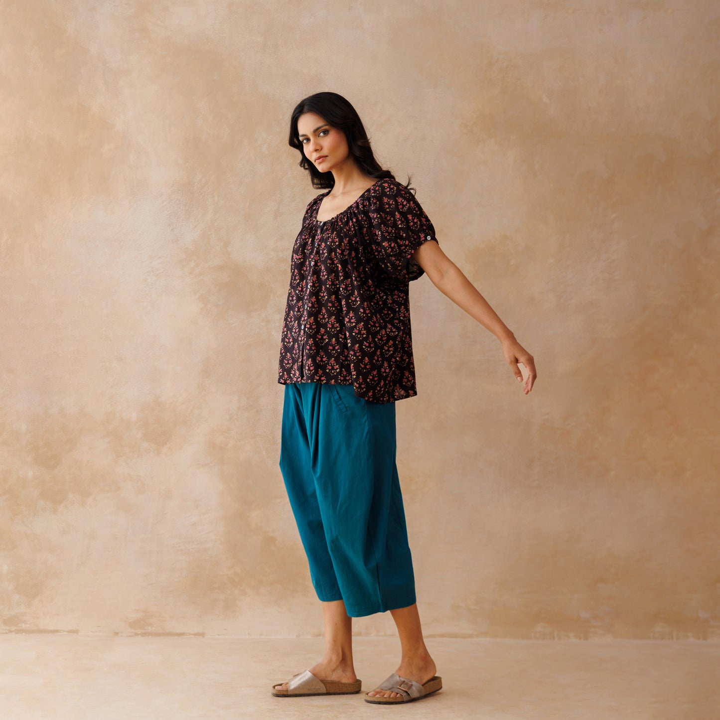 Bella top - Musk rose