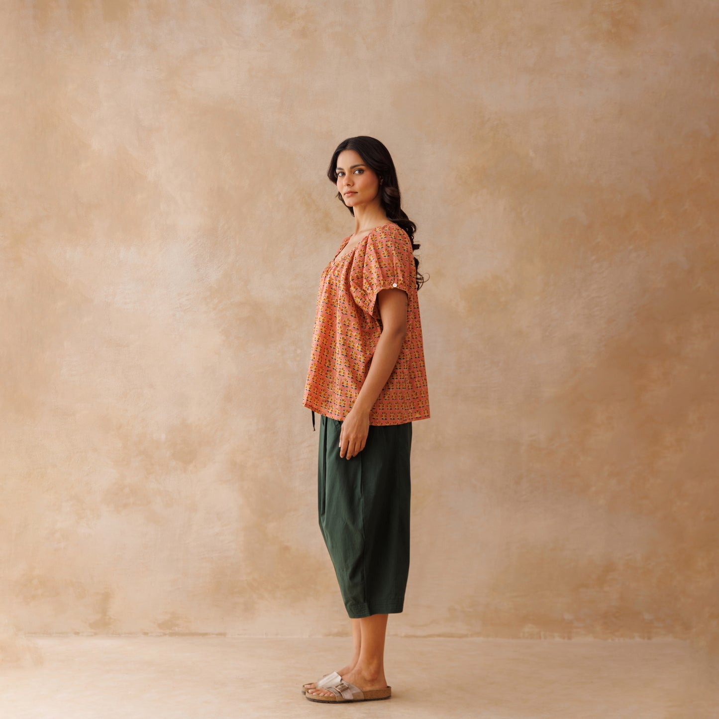 Bella top - Earthy pink