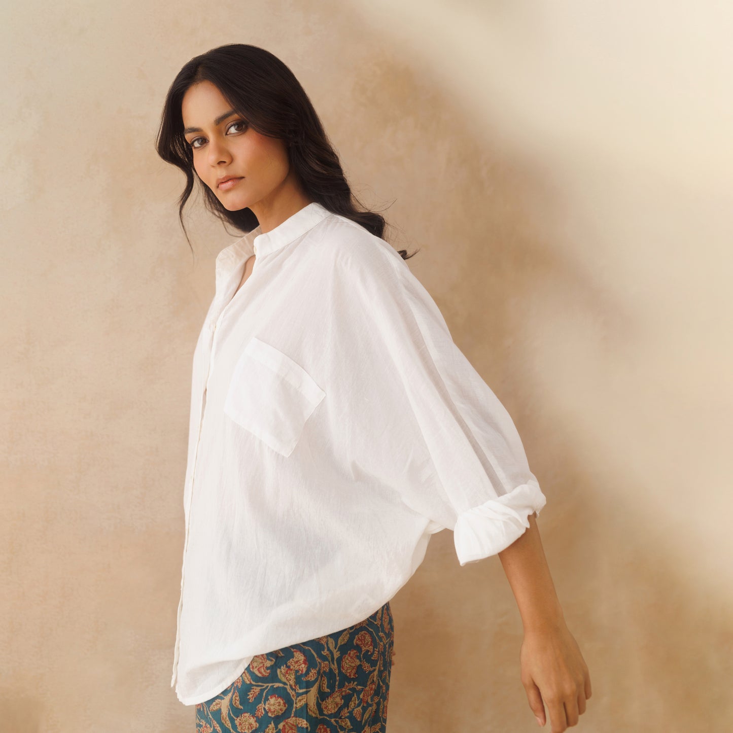 Batwing Shirt - White