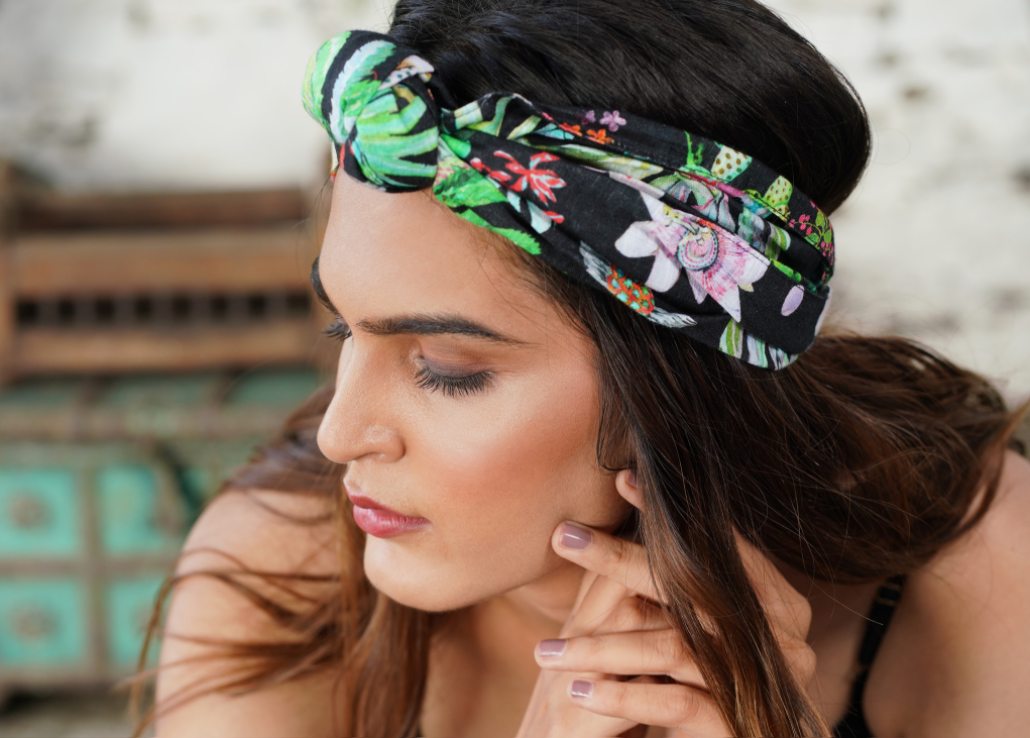 Headwrap - Frida Lime