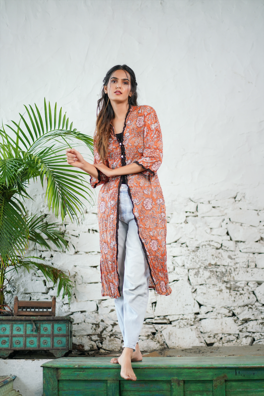 Duster Kimono - Amber